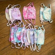 Tie dye reusable face masks