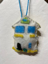 Load image into Gallery viewer, Felt ornament - art school